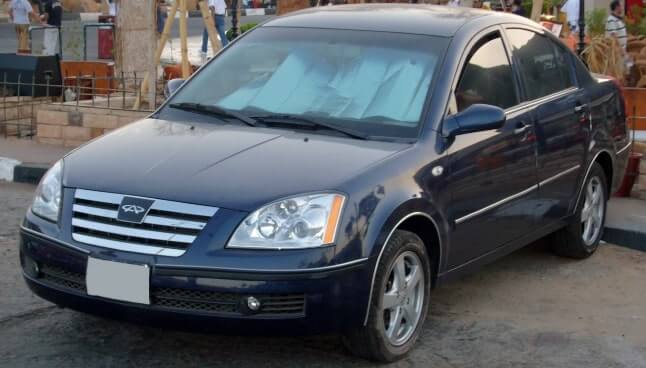 The first Chery (Speranza) range came out of the production line